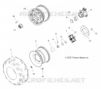 ROUES, REAR