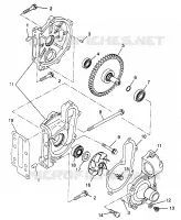 POMPE A EAU ULTRA TOURING 0975378 and EUROPEAN ULTRA TOURING E975378 (4938133813C013)