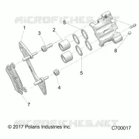 FREIN AVANT CALIPER