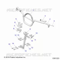 STEERING, FIXATION GUIDON