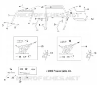 CHASSIS, CABINE AND SIDE NETS