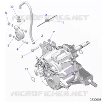 SYSTÃˆME DE TRANSMISSION, MAIN GEARCASE MOUNTING