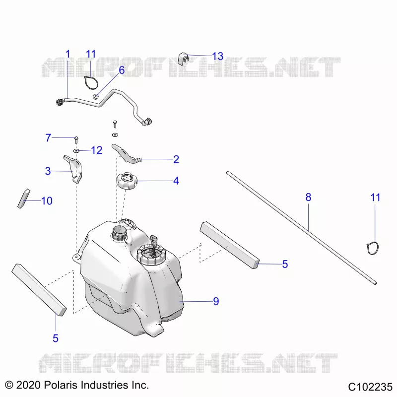 SYSTÃˆME D'ALIMENTATION, FUEL TANK ASM.