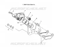 FRONT FREIN CALIPER