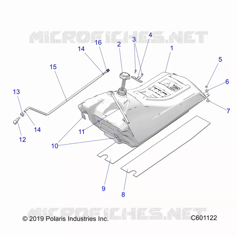 SYSTÃˆME D'ALIMENTATION, FUEL TANK ASM.
