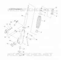 SUSPENSION AVANT SUPPORT
