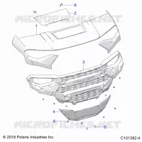 CAPOT AND FRONT FASCIA