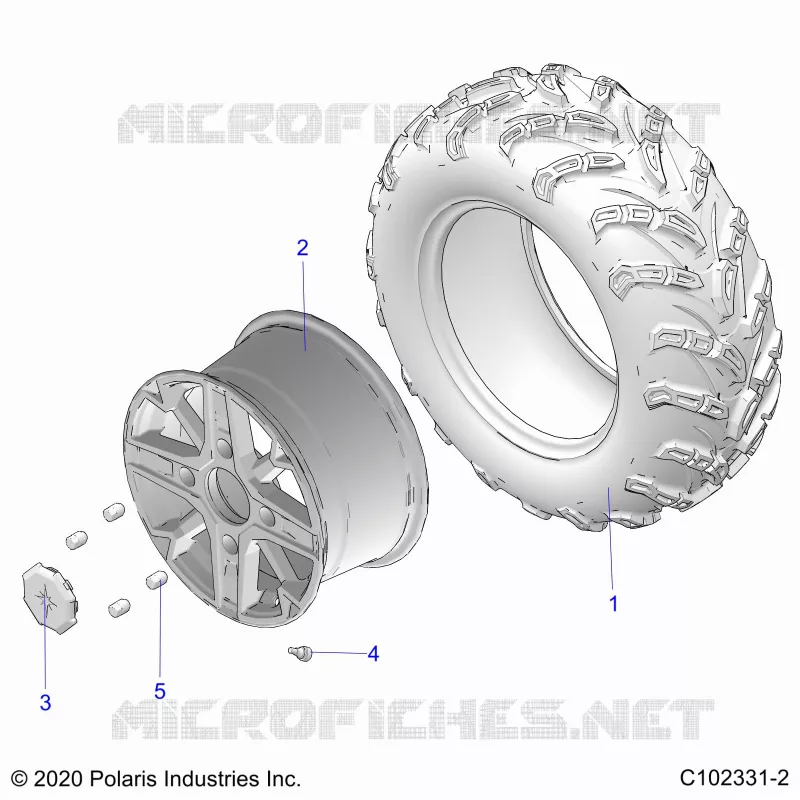 ROUES, REAR