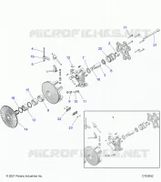 SYSTÃˆME DE TRANSMISSION, PRIMARY CLUTCH