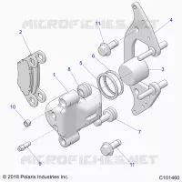 FREIN AVANT CALIPER