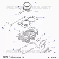 CYLINDRE AND PISTON