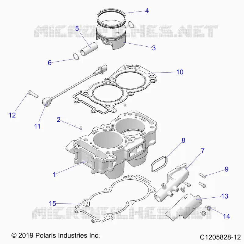 CYLINDRE AND PISTON
