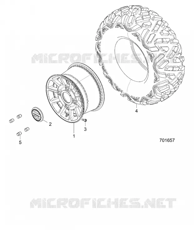 ROUES, REAR