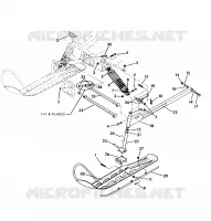 SUSPENSION AVANT AND SKI INDY LITE/STAR LITE (4921332133009A)