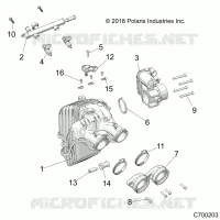 ENGINE, INTAKE AND CORPS DE PAPILON