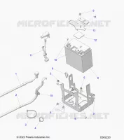 ELECTRICITE, BATTERY/BOX AND CABLES