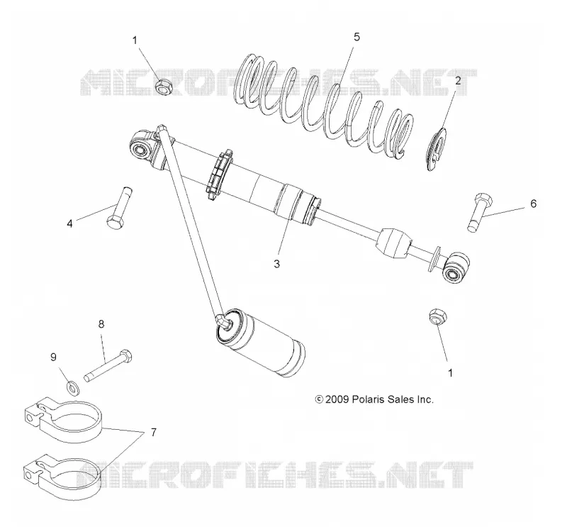 SUSPENSION ARRIERE AMORTISSEUR