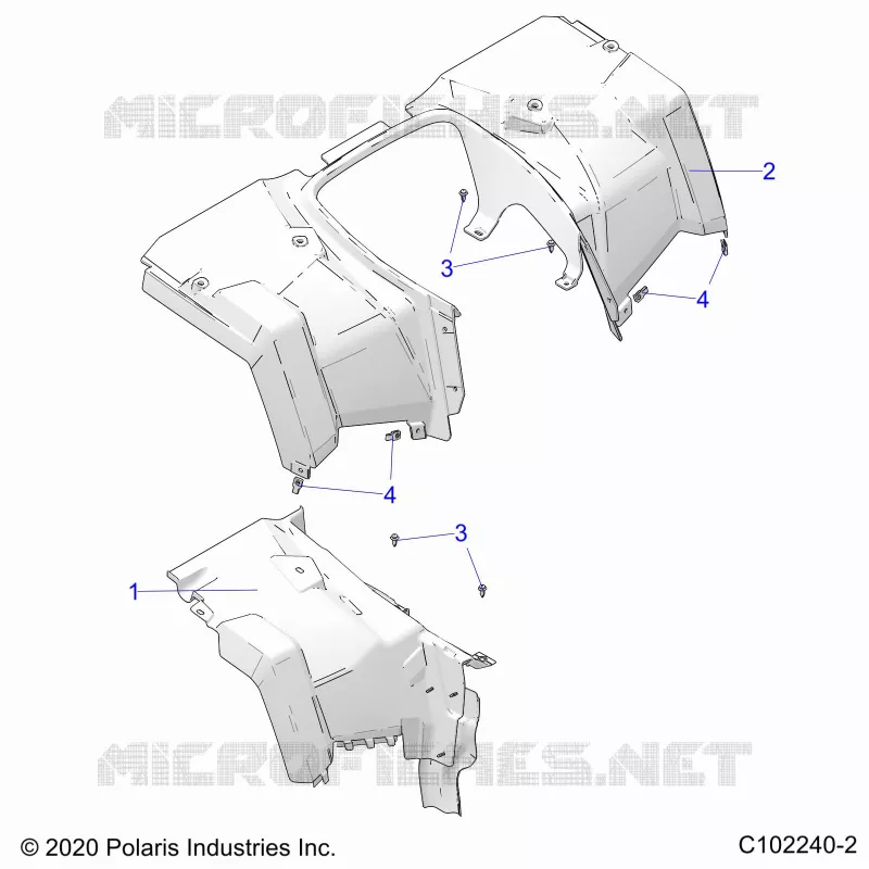 CARROSSERIE ARRIERE CAB