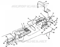 PORTE BAGAGES ET DOSSERET LITE GT 0943133 and STARLITE GT 0943127 (49250125010010)
