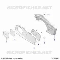 CLOSE OFF PANEL and ACCESS PANEL