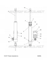 SUSPENSION, AMORTISSEUR ARRIERE TRACK (ADVENTURE, XC)