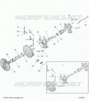 SYSTÃˆME DE TRANSMISSION, PRIMARY CLUTCH