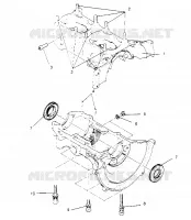 CARTERS MOTEUR ASSEMBLY SUPER SPORT 0950743 (4928882888C005)