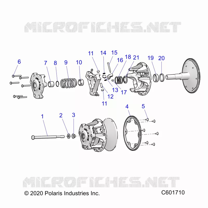 SYSTÃˆME DE TRANSMISSION, CLUTCH, PRIMARY