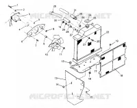 SYSTÈME DE REFROIDISSEMENT 2x4 400L W957540 (4930093009A010)