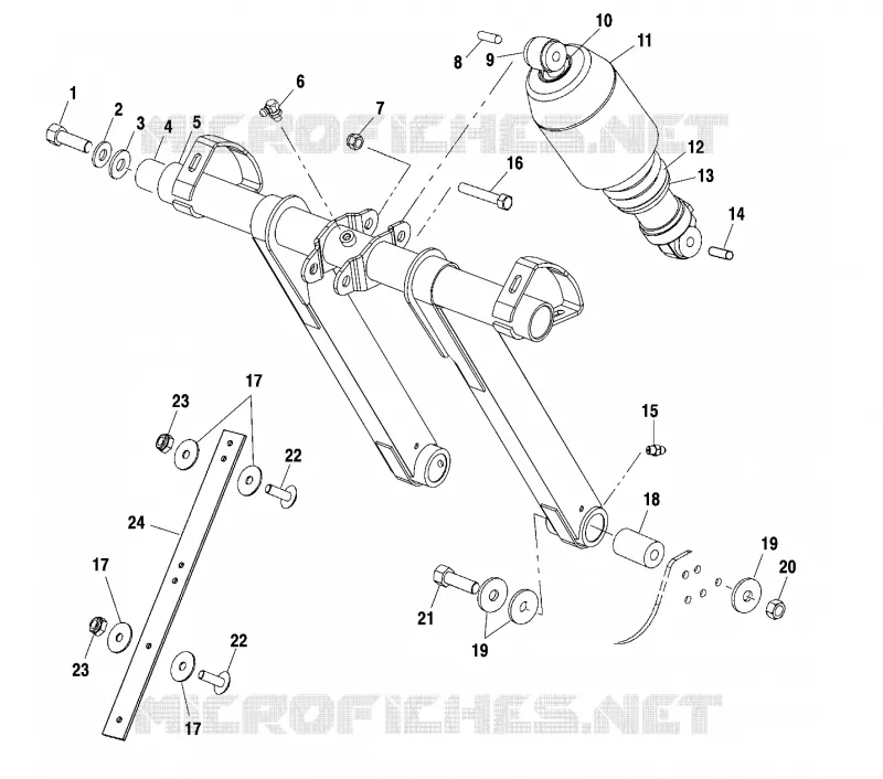 BRAS DE SUSPENSION AVANT