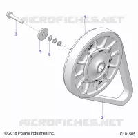 SYSTÃˆME DE TRANSMISSION, SECONDARY CLUTCH