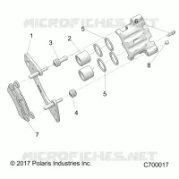 FREIN AVANT CALIPER
