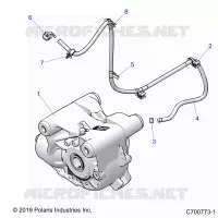 SYSTÃˆME DE TRANSMISSION, FRONT GEARCASE MOUNTING