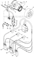 STATOR ULTRA SPX 0975678, ULTRA SPX SE H975678 and EUROPEAN ULTRA SPX SE E (4939533953D004)