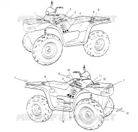 EMBLEMES  XPLORER 4X4 W959140 (4930223022A008)