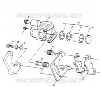 FRONT FREIN Magnum 2X4 W967544 (4936033603B004)