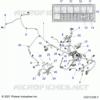 ELECTRICITE, MAIN WIRE HARNESS