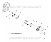 SYSTÈME DE TRANSMISSION, PONT PRINCIPAL OUTPUT SHAFT