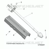 DRIVE TRAIN, ARBRE DE TRANSMISSION AVANT