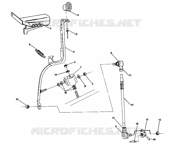 SYSTÈME DE SELECTION DE VITESSE 250 4x6 / W928627 (4922902290018A)