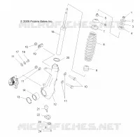 SUSPENSION, SUPPORT AVANT