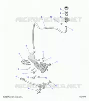 BRAKES, BRAKE PEDAL AND MAITRE CYLINDRE