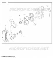 FREIN AVANT CALIPER
