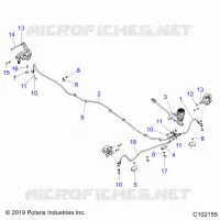 BRAKES, BRAKE LINES AND MAITRE CYLINDRE