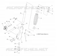 SUSPENSION, SUPPORT AVANT