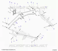 SUSPENSION ARRIERE TRAILING ARMS MOUNTING