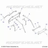 CHASSIS, CAB CADRE