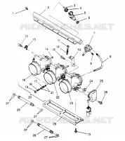ACCELERATEUR RXL TOURING 0950869 (4928982898D004)