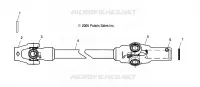 ARBRE DE TRANSMISSION, FRONT