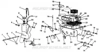 RESERVOIR D'HUILE/BOITE A AIR XLT E940767,  XLT SP E940667    XLT SKS E940567 (49274227420027)